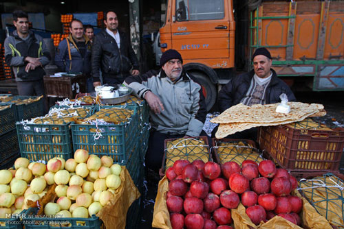 بازار میوه و تره بار تهران نوروز 1394