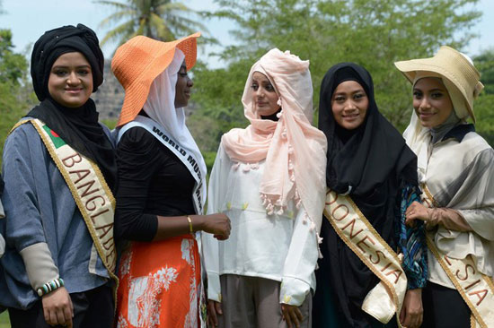 عکس: مسابقه ملکه زیبایی در اندونزی