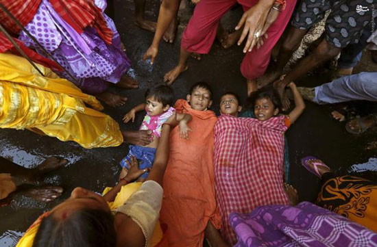 عکس/ جشنواره کودک آزاری در هند