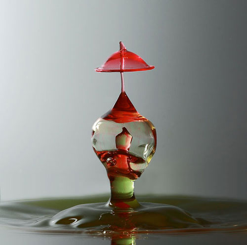 نمونه های زیبای عکاسی از قطره های آب توسط مصطفی نادرپور