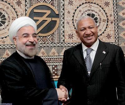 حسن روحانی,  رئیس جمهور فیجی