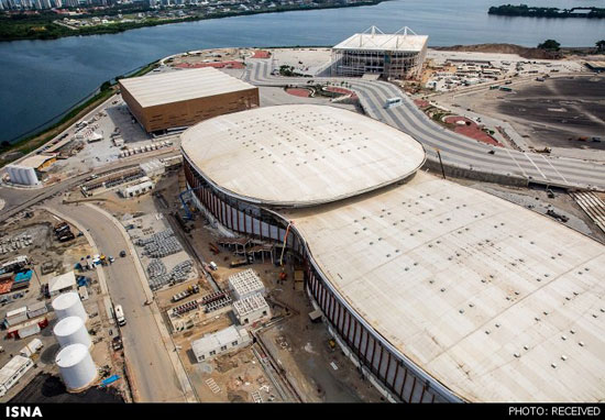 پیشرفت ساخت استادیوم‌های المپیک ریو