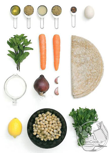 طرز تهیه فلافل هویج با سس کنجد