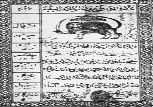 گذرنامه ایرانی در زمان ناصرالدین شاه (+عكس)