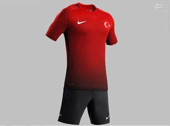 عکس: لباس تیم ترکیه برای یورو 2016
