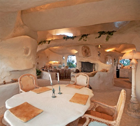 خانه ای الهام گرفته از غار,خانه زیبا