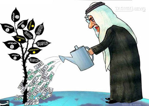 کاریکاتور: درخت کاری عربستان!
