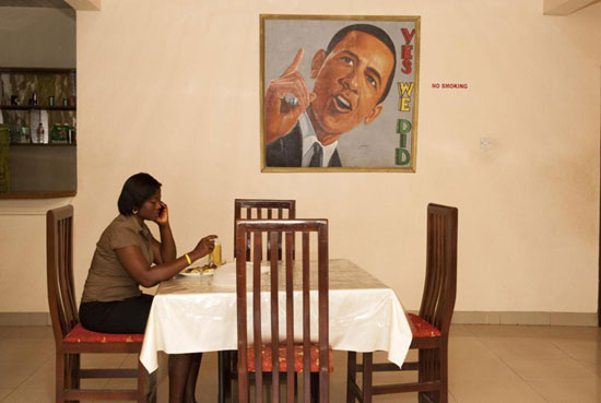 عکس: اوباما در سرزمین پدری
