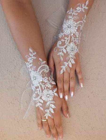 شیک ترین دستکش های ست عروس, دستکش های مناسب لباس عروس