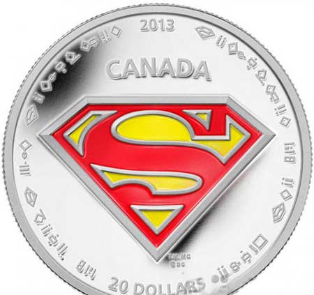 اخبار,اخبار گوناگون,ضرب سکه‌ با تصویر «سوپرمن» در کانادا