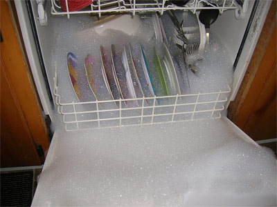 پودرهای مناسب ماشین ظرفشویی, نحوه تمیز کردن پنجره و آینه