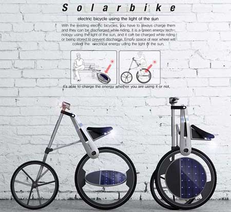 اخبار , اخبار گوناگون , دوچرخه خورشیدی