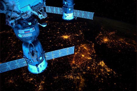 تصویری از ایستگاه فضایی بین المللی