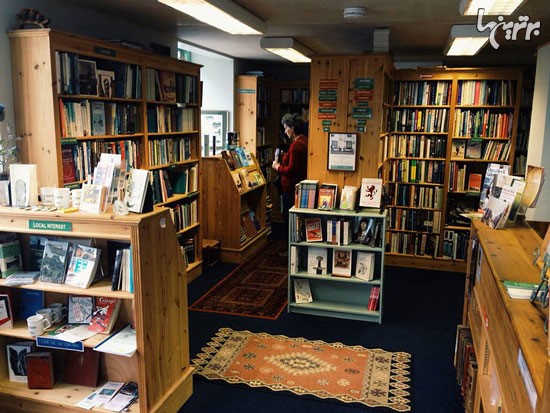 تجربه کتابفروشی در این مسافرخانه!