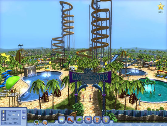 دانلود بازی استراتژیک Waterpark Tycoon برای PC
