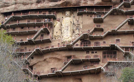معماری دیدنی معبد بوداییان در چین +عکس