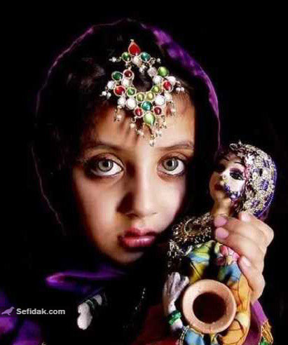 عکسهای از زیباترین چشمهای دختر افغانی بسیار جذاب