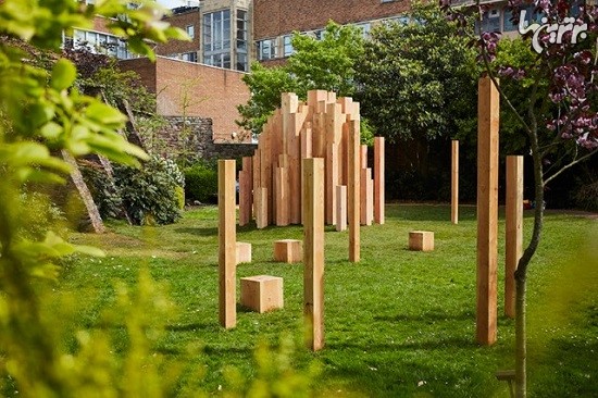 یادبود سیر تکاملی درختان در پروژه هنری بریستول