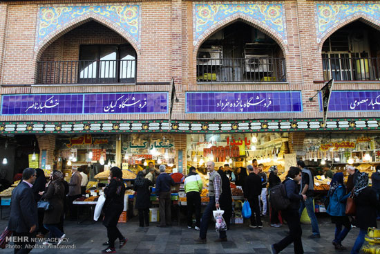 عکس: طرح برخورد و جمع‌آوری دستفروشان بازار تهران