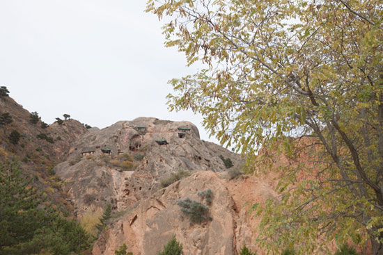 کوه شی می- دالان هنری در جاده ابریشم