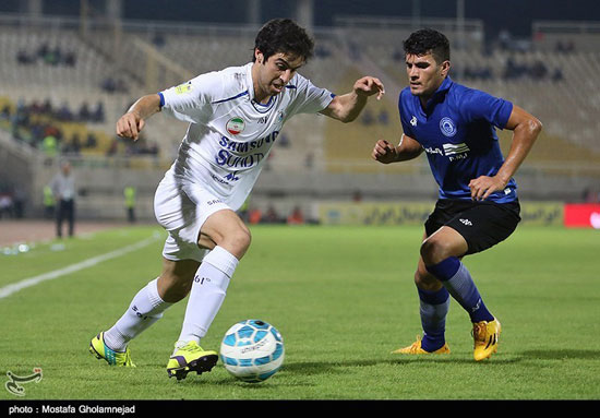 عکس: دیدار تیم‌های آبی‌های اهواز و تهران