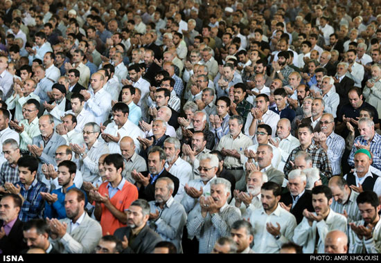 عکس: برگزاری نماز عید سعید قربان در تهران