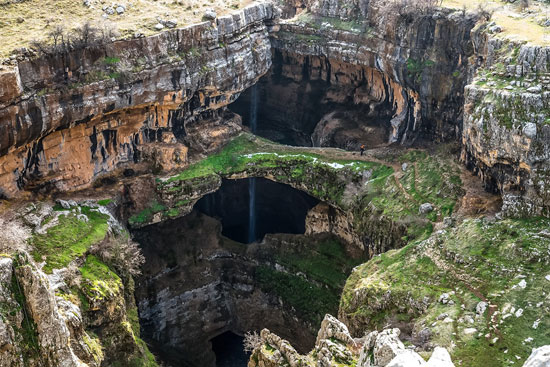 عکس/ آبشاری شگفت‌انگیز در لبنان