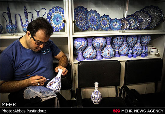 هنر میناکاری در اصفهان