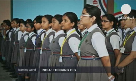 شگفت انگیزترین مدرسه در هند +عکس