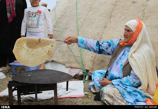 جشنواره کوچ عشایر در جعفر آباد اردبیل