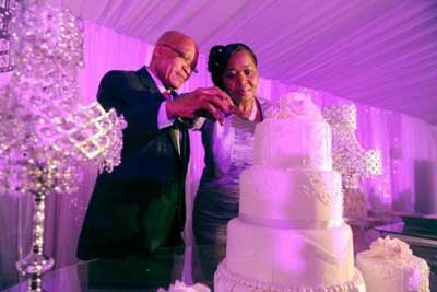 رئیس جمهوری آفریقای جنوبی  , مراسم سنتی , چهارمین ازدواج 