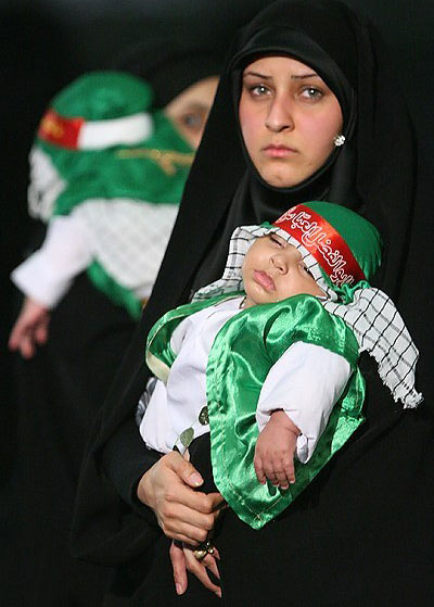 مدل لباس شیرخوارگان حسینی, مدل لباس علی اصغر