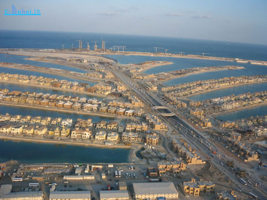 بزرگترین جزایر مصنوعی دنیا در دبی +تصاویر