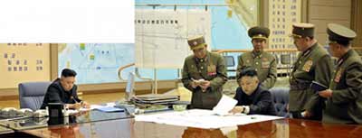 کیم جونگ اون,حمله کره شمالی به آمریکا,شبه جزیره کره