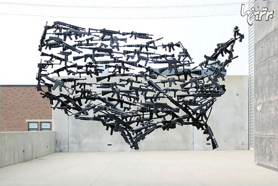 ساخت آمریکا با اسلحه‌های پلاستیکی