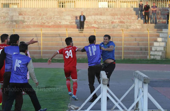 عکس: عجیب‌ترین اتفاق در فوتبال ایران!
