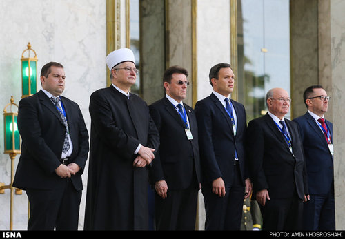  اخبار سیاست  خارجی ,خبرهای سیاست  خارجی,استقبال  روحانی از رییس جمهور کرواسی
