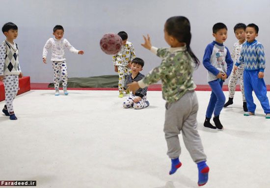 تصاویر/ تربیت کودکان چینی برای المپیک