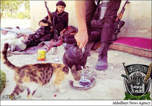عکس: وقتی داعش مهربان می شود