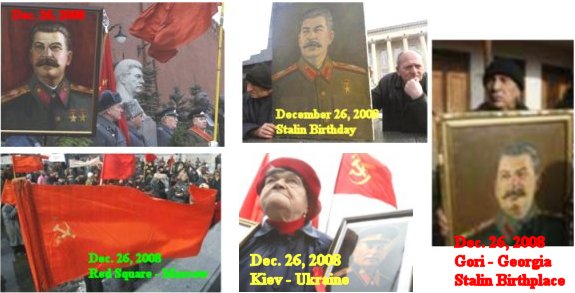 ابراز علاقه مندی به استالین گرجی تبار