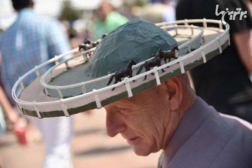 عجیب ترین کلاهها در مسابقات «کنتاکی دربی»