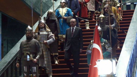 اخبار,اخباربین الملل,استقبال جنجالی اردوغان ازمحمود عباس 