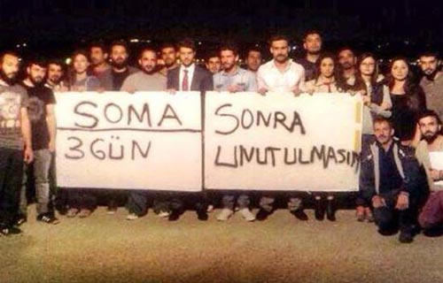 عکس: اعتراض جالب ُترک ها به اردوغان