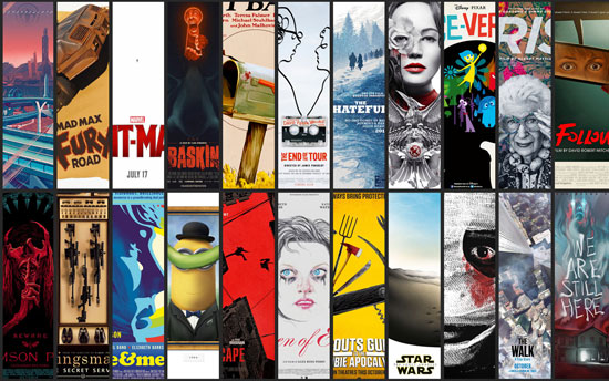 بهترین پوسترهای فیلم سال ۲۰۱۵