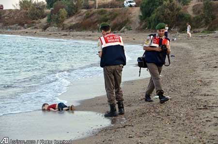 اخبار,اخباربین الملل ,مرگ  کودک مهاجر سوری