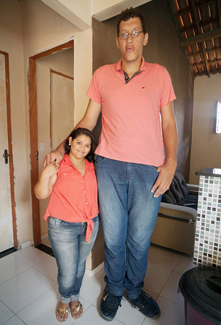 بیشترین اختلاف قد زن و شوهر