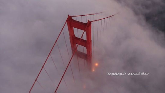 سان فرانسیسکو در مه +عکس