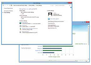 ویندوز 8, مدیریت کامپیوتر, فیلتر وب