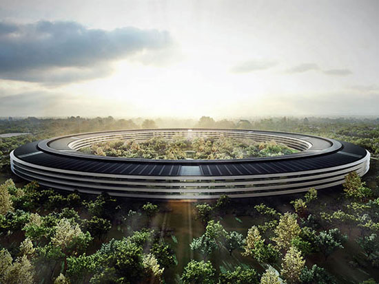 ساختمان جدید اپل: با طراحی‌ای با وسواس طراحی آی‌فون و فراتر از استانداردهای ساختمان‌سازی