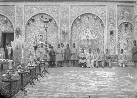 تصاویری نادر و تاریخی از جشن نوروز در زمان ناصرالدین شاه قاجار